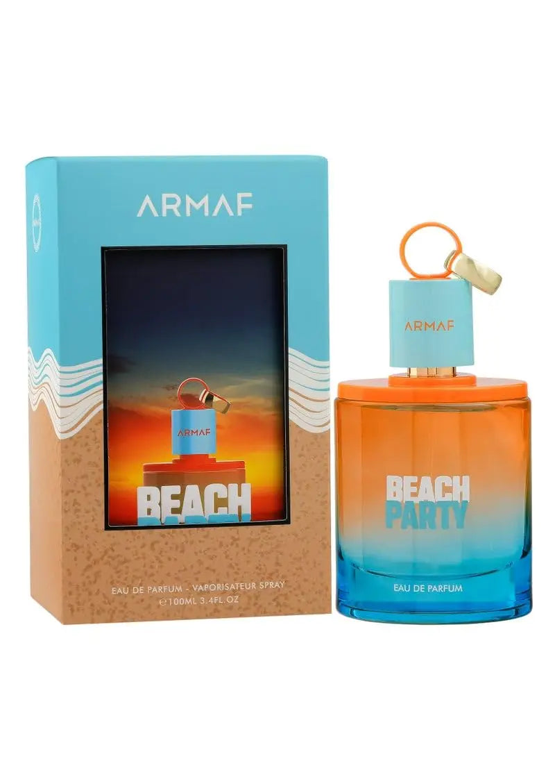 Armaf Beach Party Women's Eau De Parfum Spray 3.4 Oz Fresh Vibrant Tropical Musk Woody Fragrance Exquisite. Gift Selection