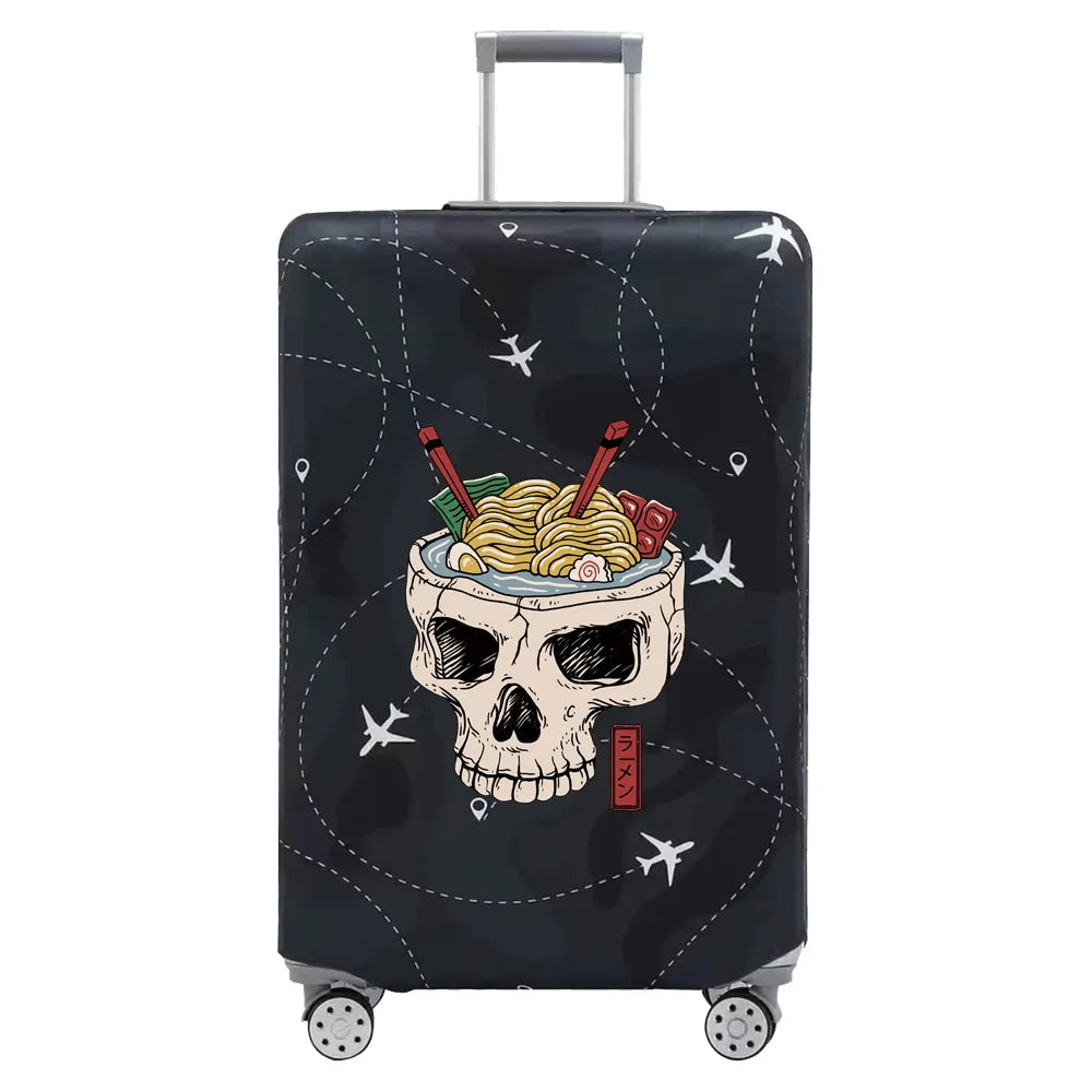 Baggage Covers Travel Luggage Protective Cover Stretch Dust Suitcase Covers Cartoon Print Series for18-32inch Travel Accessories