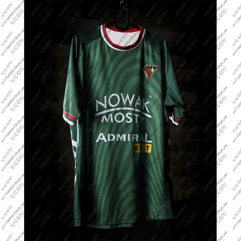 2026 Men Kids Male Boys Away Quick-Drying P-Poland Breathable Football Jersey Top Home Soccer Sports Z-Zaglebie Gift s-Sosnowiec