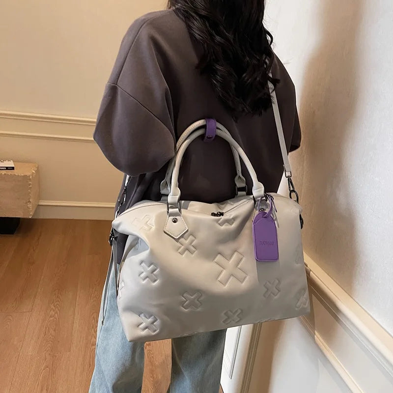 Large Capacity Travel Bag Women Sports Bags Storage Fitness Bag Carry on Luggage Designer Bag Tote Bags Bolso Marca Lujo Сумка