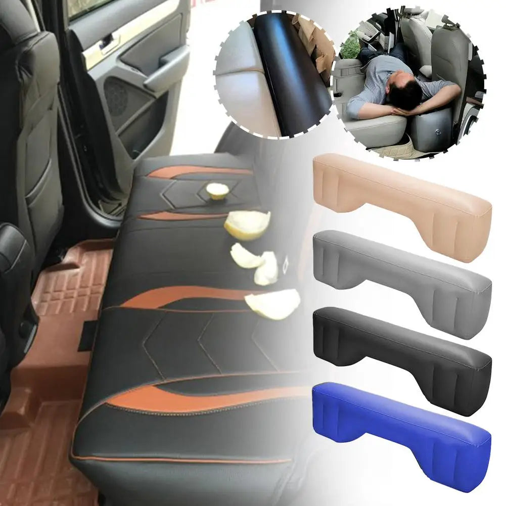 Car Travel Bed Inflatable Bed Back Seat Inflable Air Mattress Accessories Foot Pier Sedan SUV Rear Clearance Pad  Padding