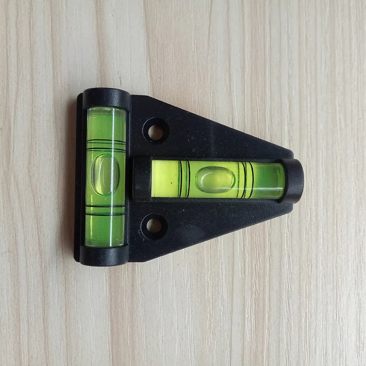 T-Type Spirit Level Triangle Measuring Kit Plastic Vertical Horizontal Adjuster For Caravan Camper RV Leveling Adjustment Tool