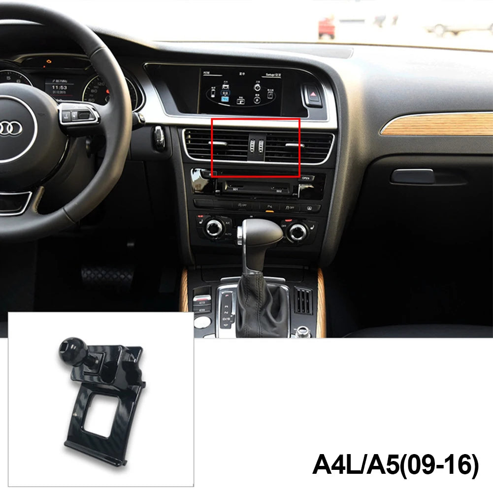 Dedicated Phone Stand Holders Base Collocation Mount Bracket for Audi A1 A3 A4 A5 A6 Q3 Q5 Q7 2016 2017 2018 2019 2020 2021 2022