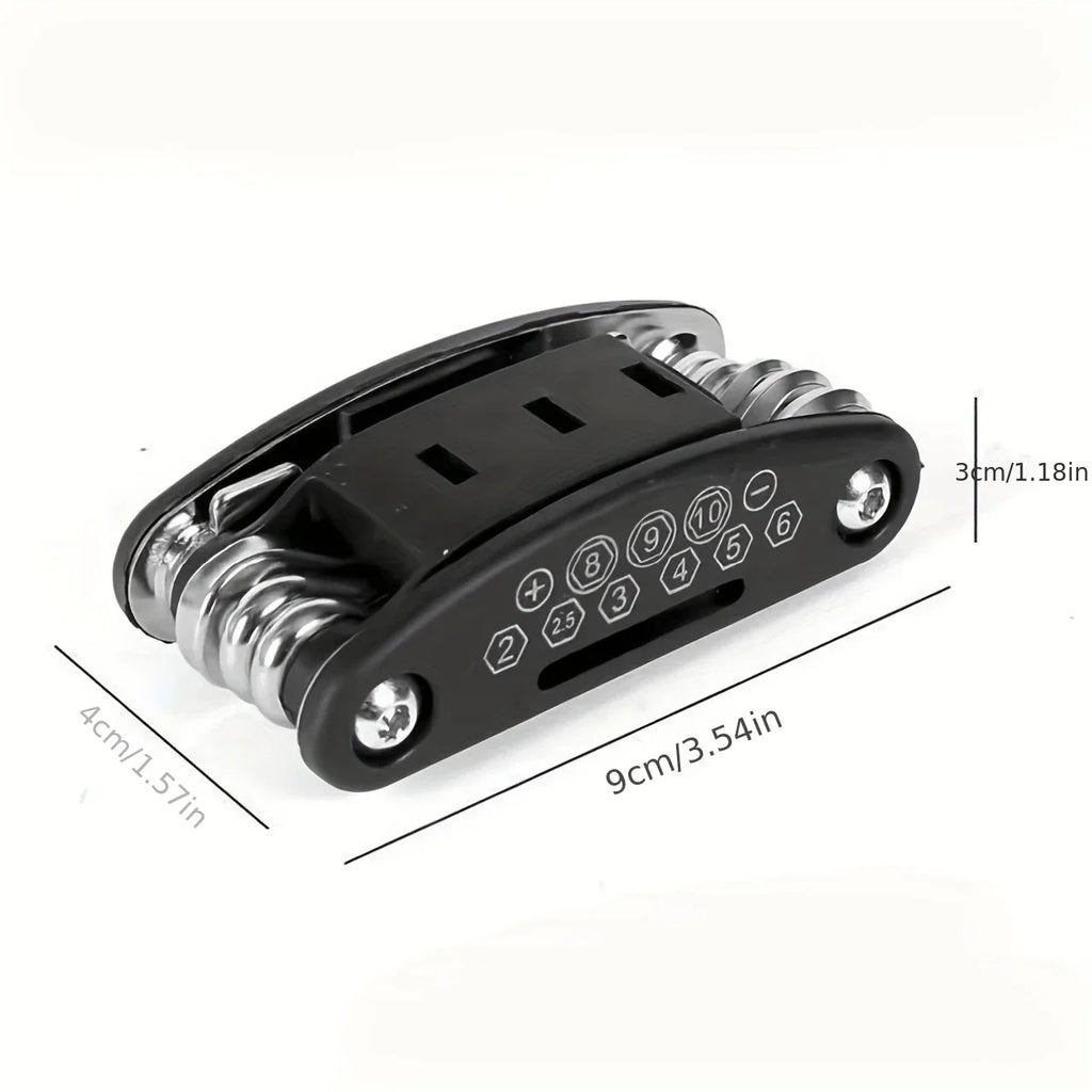 2026 New 16-in-1 Socket Wrench Set Non-slip Rotating Head Stainless Steel Universal Tool For Home Car Repair