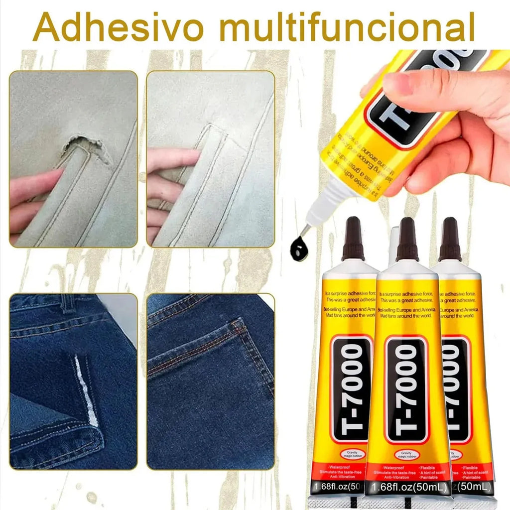 T-7000 Black Adhesive Glue High Performance Waterproof Adhesive for Precision Repairs, Perfect for Phone, Electronics, Jewelry,