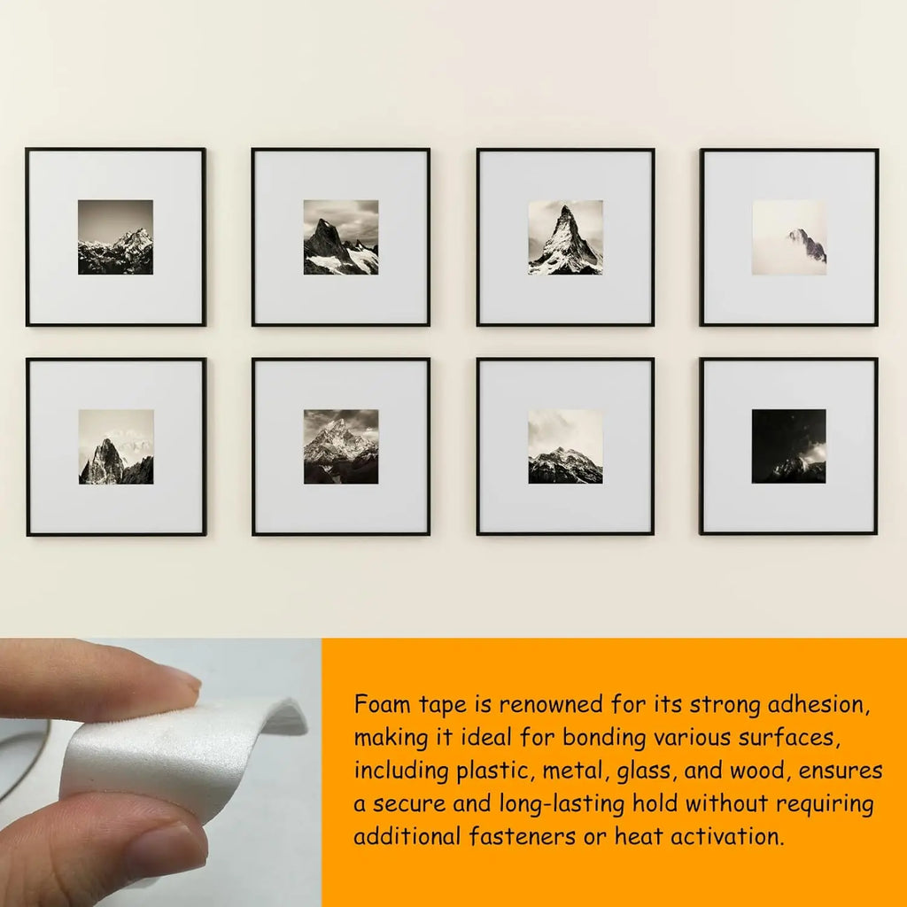 Super Strong Double-side Adhesive Tape 10mm-100mm Width Foam Self Adhesive Pad for Mounting And Fixing Sticky Self Adhesive Tape