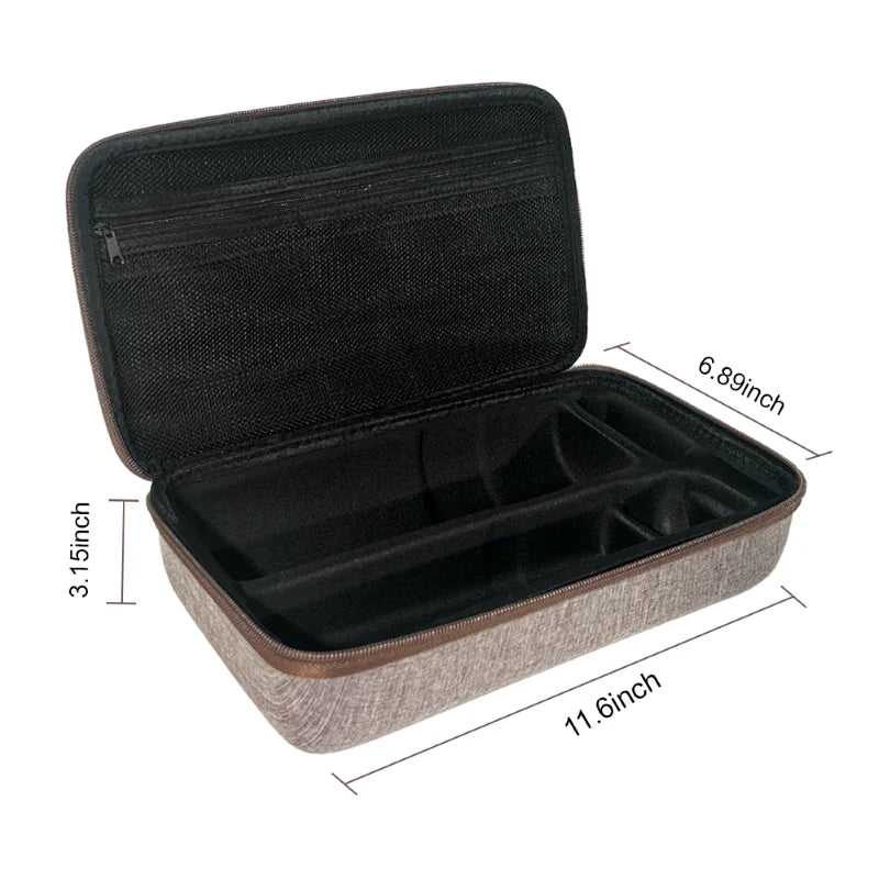 Portable Electric Coffee Maker Carrying Bag Waterproof Sturdy EVA Portable Coffee Maker Storage Case Hand Hold Belt