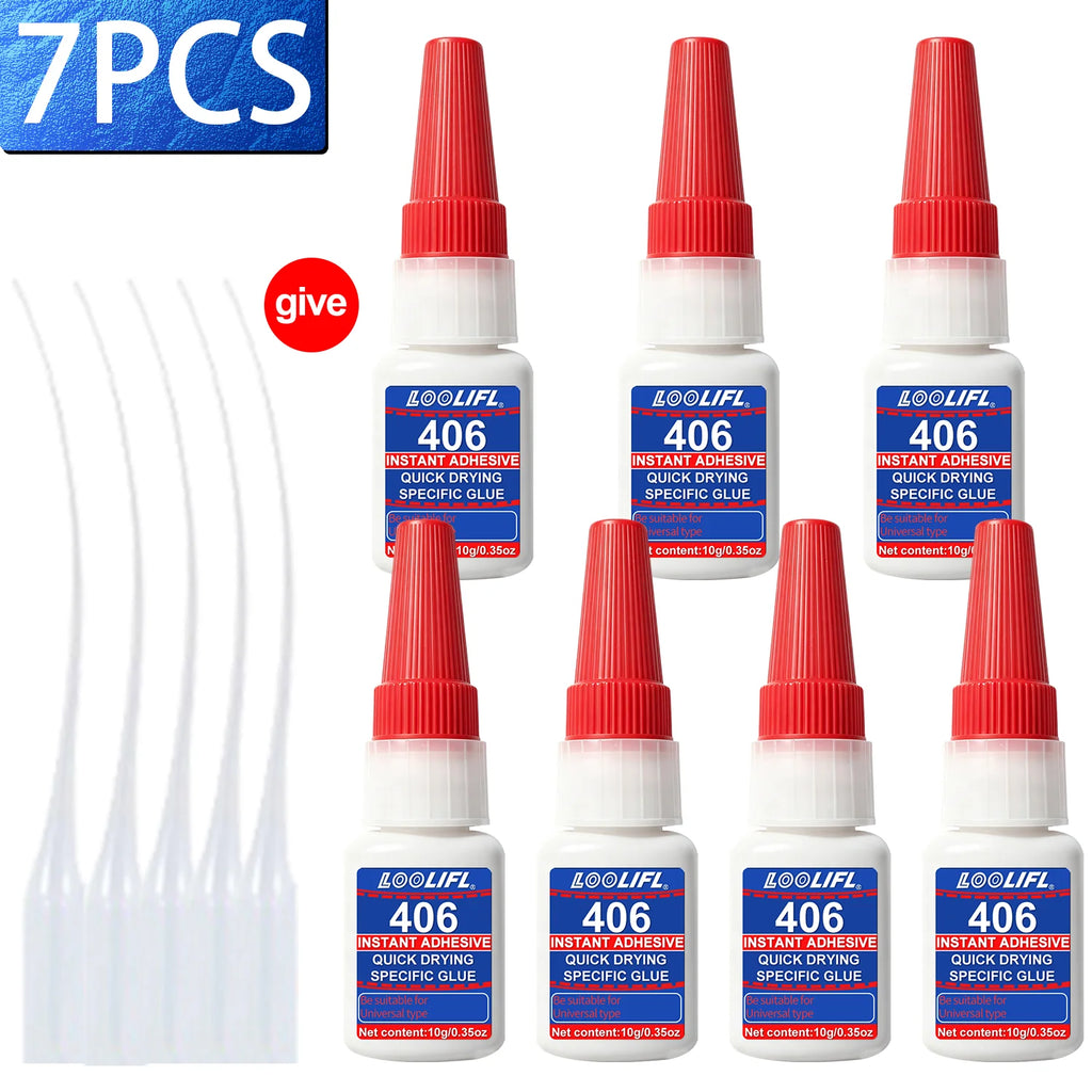 New Fast‑Curing Super Glue Clear Transparent High Bond Instant Adhesive For Metal Wood Ceramic Leather Shoe DIY Craft Repair 10G