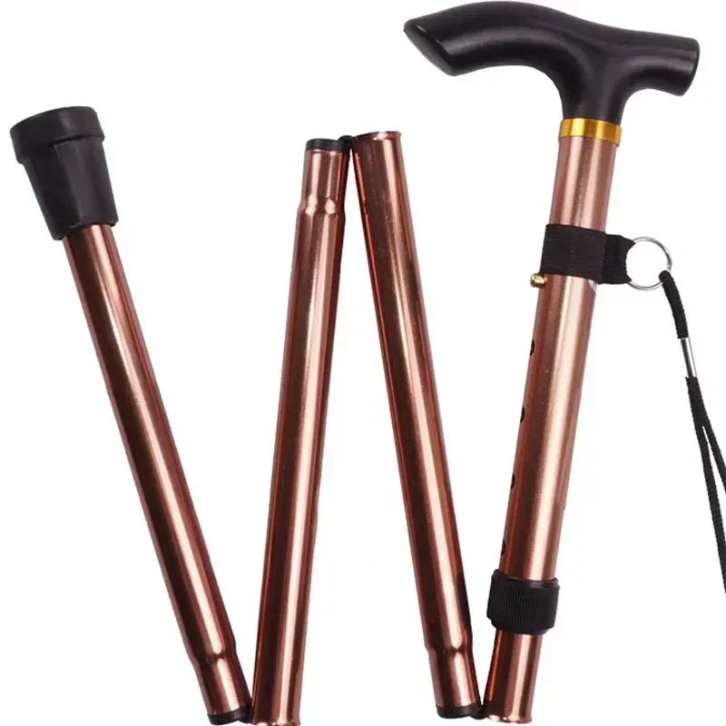 Foldable Ultralight Trekking Poles Telescopic Alpenstock Walking Sticks for Outdoor Hiking Camping Nordic Walking