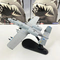 1/100 Scale US A-10 A10 Thunderbolt II Warthog Hog Attack Plane Fighter Diecast Metal Aircraft Model For Display Collections