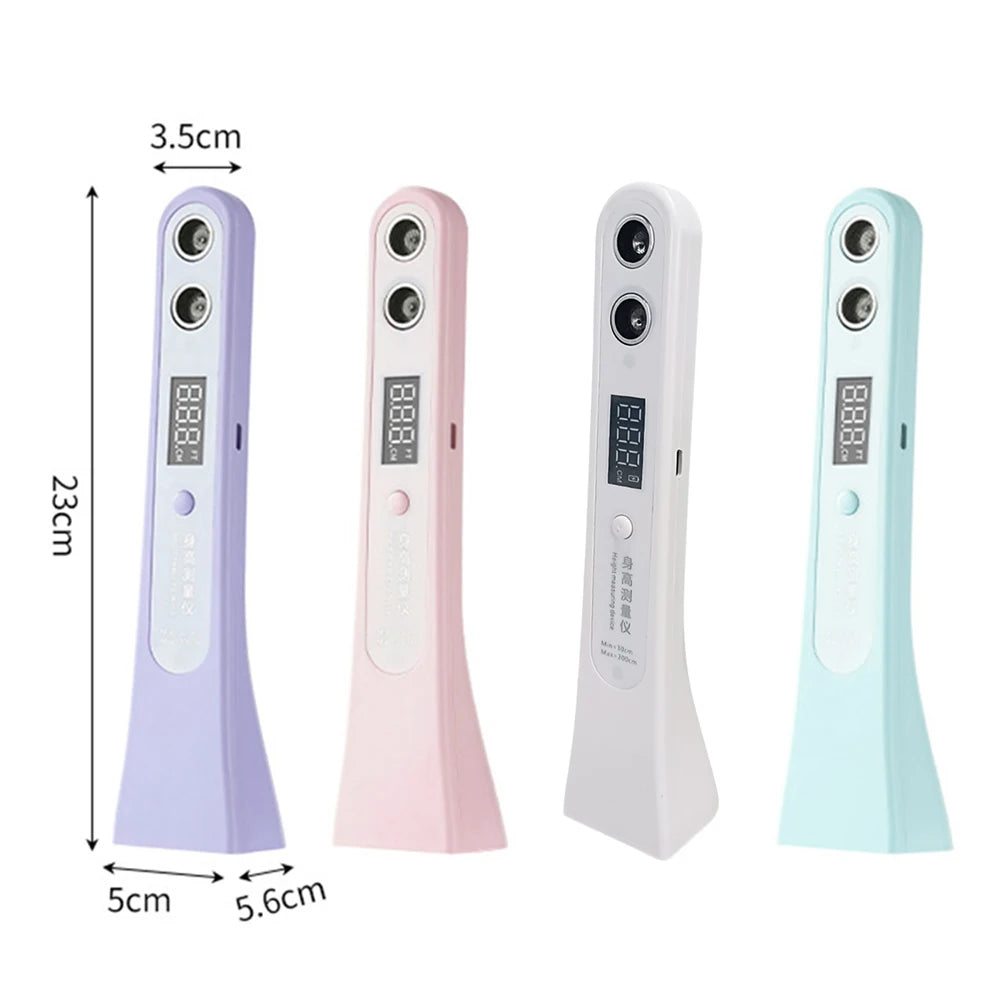 Ultrasonic Height Measurement Meter High Accuracy Height Measuring Stadiometer Electronic Height Ruler for Measuring Body Height