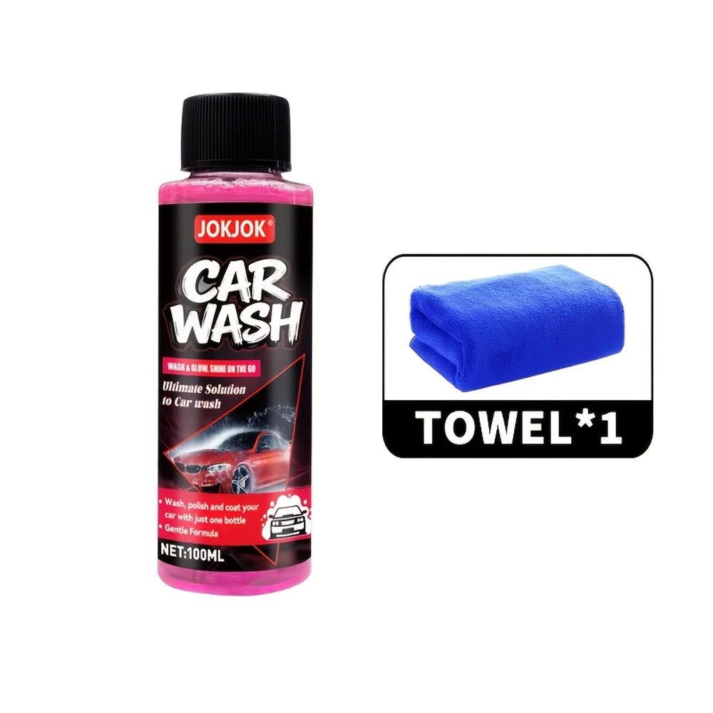 100Ml of 1:100 Dense Foam Car Wash Liquid, Easy And Efficient, High Foam Formula, Scratch-Free Car Wash Preparation, Highly Conc