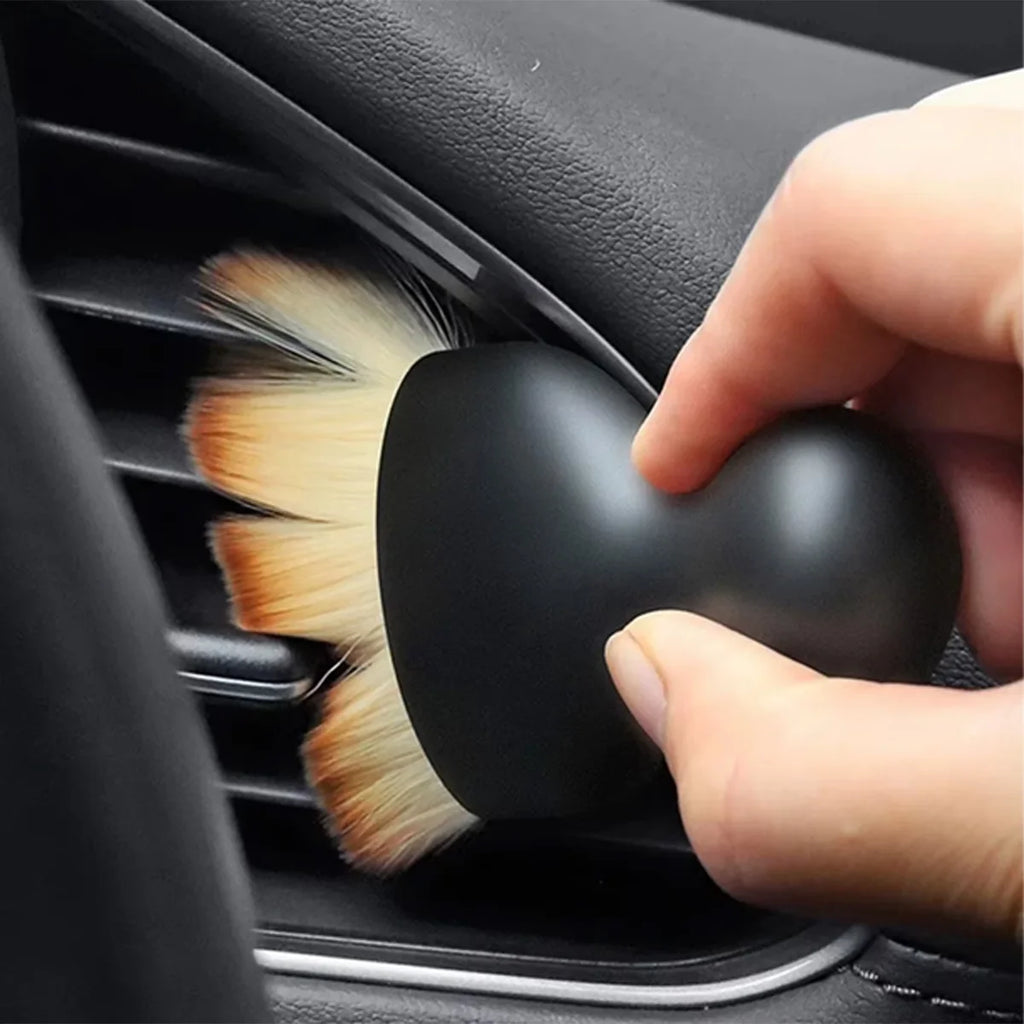6pcs Cleaning Brush Set Multifunctional Detail Brush Air Conditioning Vent Cleaning Tool Car Interior Detail Cleaning Brush Set