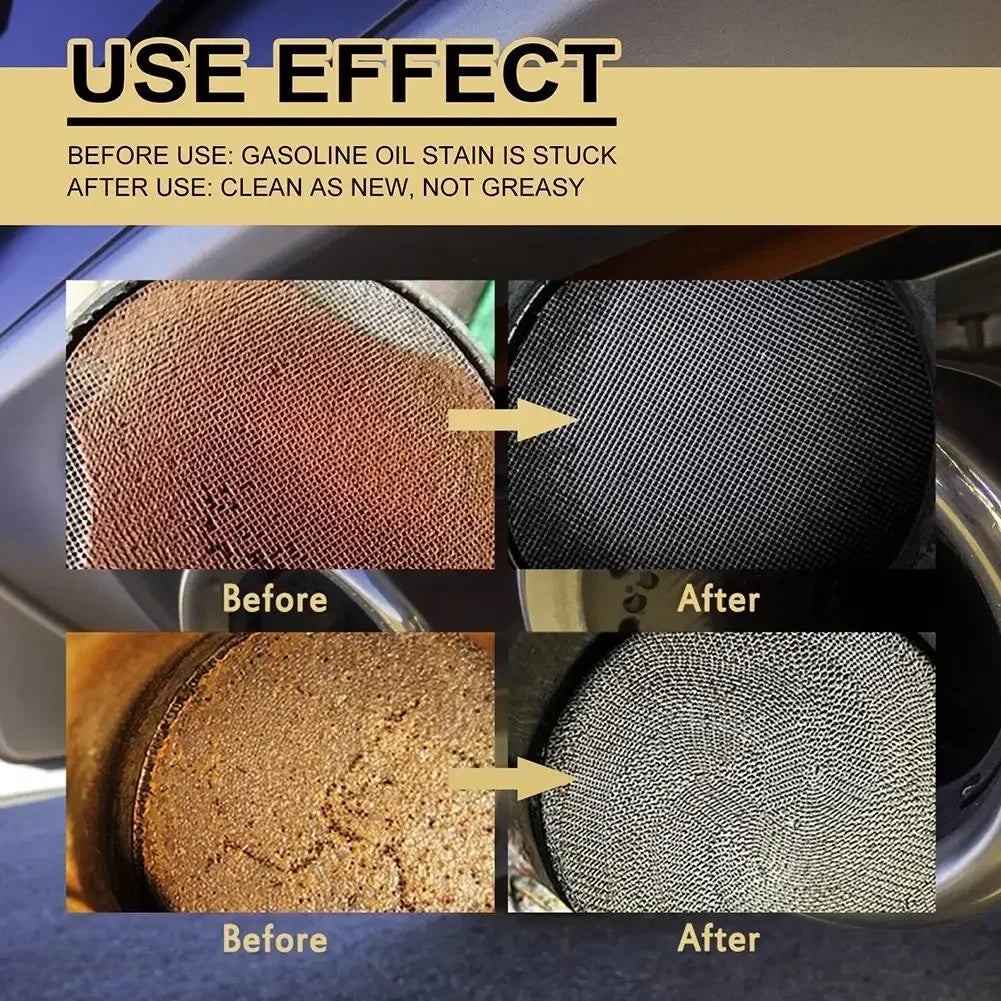 30ML Car Engine Catalyst Converter Cleaner No Disassembly Carbon Remover Exhaust Car Emission Easy To Clean