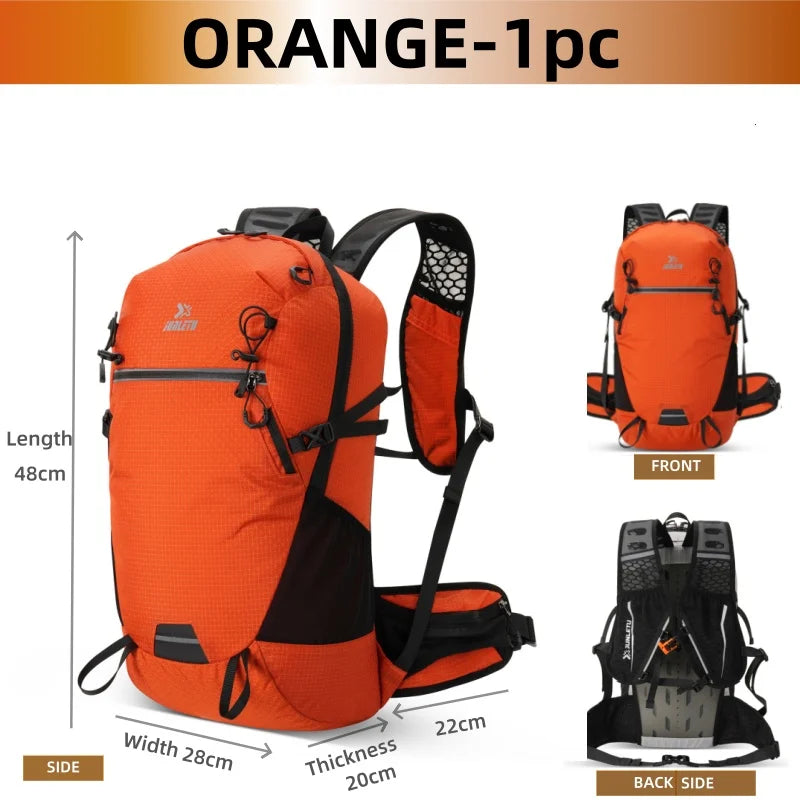 Outdoor Hiking Backpack 25L Large Capacity Sports Bag  Nylon Waterproof Wear-resistant Backpack for Climbing Traveling Dry Bag