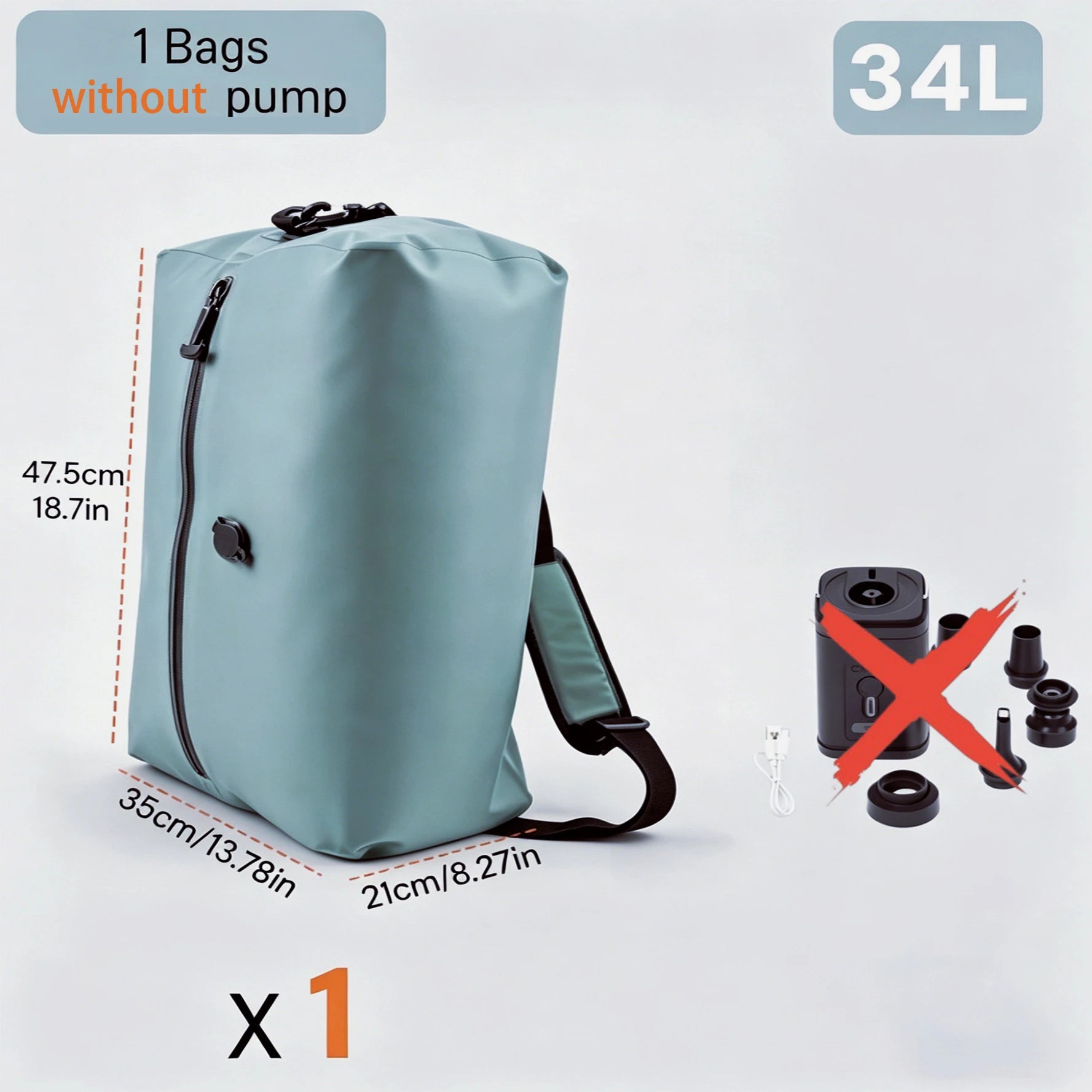 Vacuum Compression Seal Travel Bags PVC Nylon Water Repellent Clothes organizers storage  Reusable Space Saver Bag For Traveling