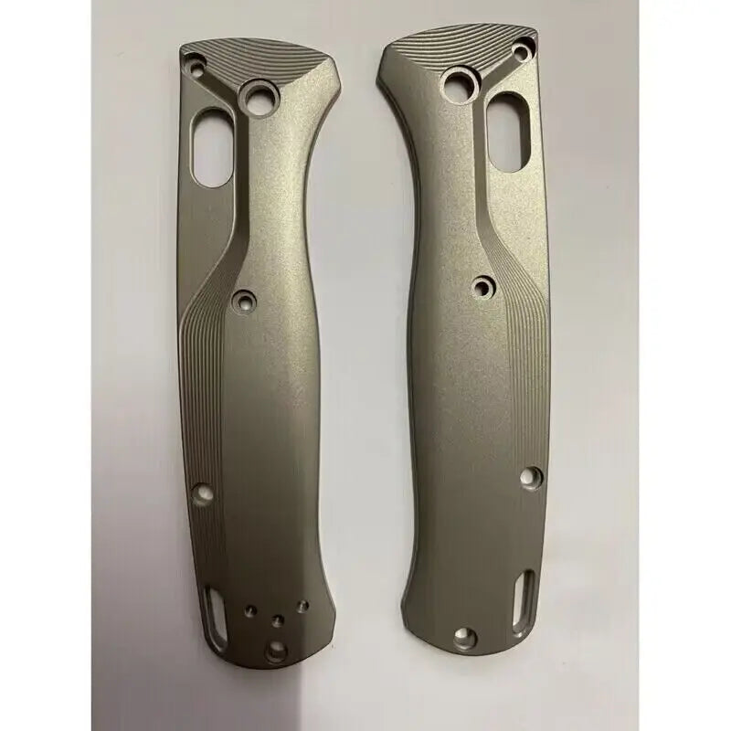 1 Pair Custom MadeTitanium Alloy Handle Scales for Benchmade Bugout 535 Knives