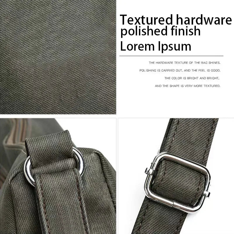 Durable Washed Faux Leather Shoulder Bag, Women's Multi‑pocket Crossbody Purse with Spacious Capacity for Everyday Life