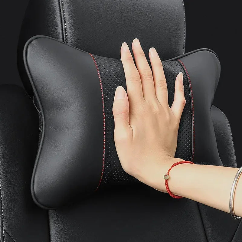 1Pcs Car Ornaments Seat Headrest Auto Logo Neck Pillow For Maxus T60 D60 D90 T70 T90 G10 G20 G50 G90 Euniq accessories interior