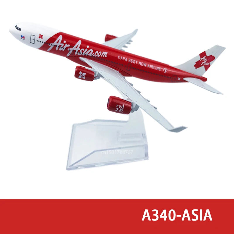 6Inch 15CM A380 A350 A330 A320 Concorde Diecast Airplane Model For Gift Collection