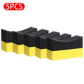 1/50pcs Auto Cleaning Sponge Brush Set for Car Wheel Tire Wash Wipe Water Suction Sponge Pad Wax Polishing Tyre Brushes Tools