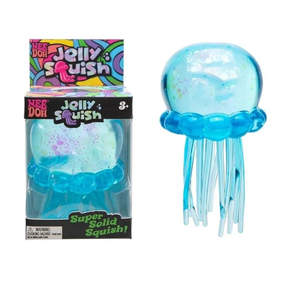 NeeDoh Jelly Squish Stress Toy Jellyfish Fidget Sensory Squeeze Toy Squishy Toy