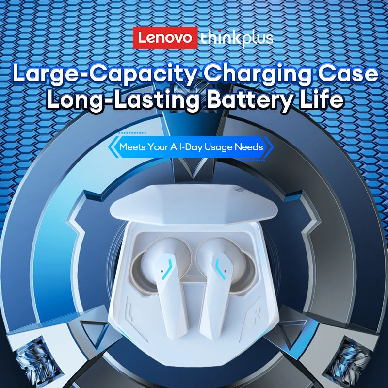 Lenovo GM2 Pro Gaming Earphones Bluetooth 5.4 Sport Headset Dual Mode HD Call Noise Reduction Earbuds with Mic Music Earphones