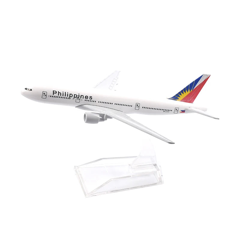 JASON TUTU 16cm Philippines Airbus A380 Airplane Model Airplane Diecast Metal 1/400 Scale Planes
