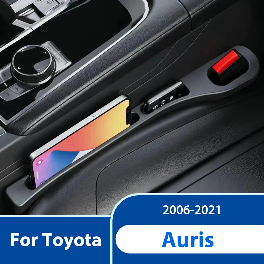 For Toyota Auris Hatchback Touring 2006 - 2015 2016 2017 2018 2019 2021 Universal Car Seat Leak Proof Strips Side Seam Storage