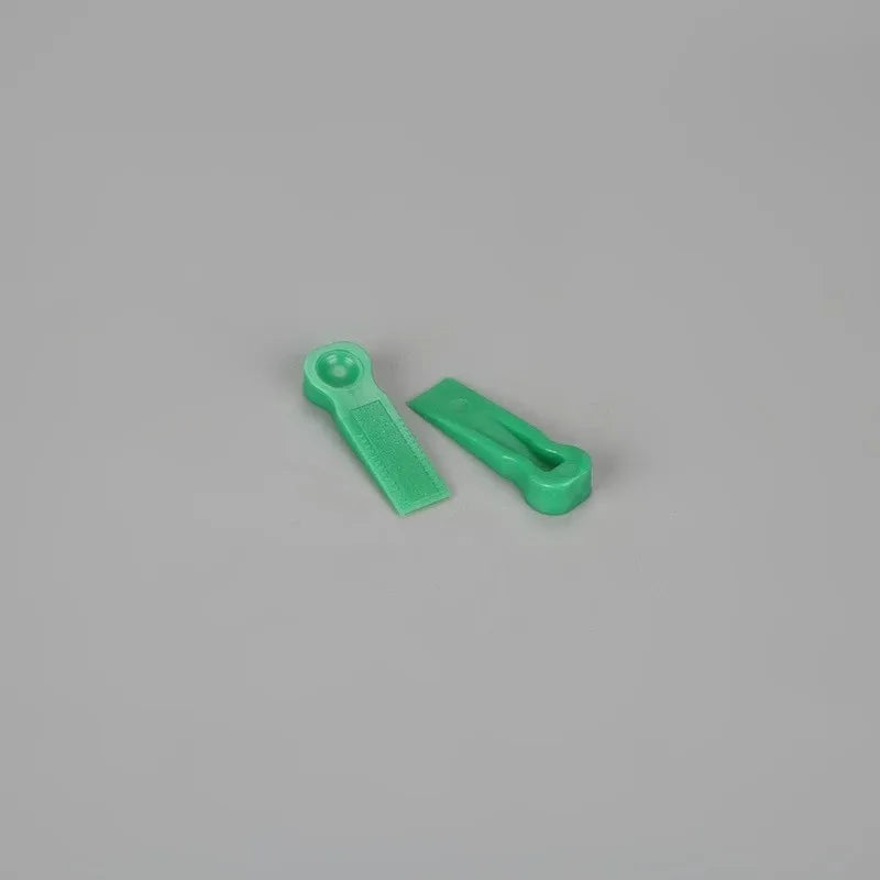 100Pcs Plastic Tile Spacers Reusable Positioning Clips Wall Flooring Tiling Tool Levels Wall Tiles Tile Adjustment Wedges Hand