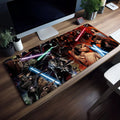 Mouse Pad Non-slip Lockedge Office Student STAR Gaming Thickened Movie Large W-WARS Fiction Science Writing Cushion MousePad