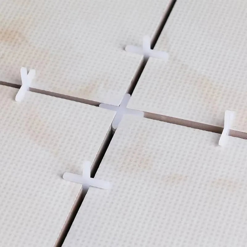 Ceramic Tile Spacer 2mm Cross Tile Leveling System Clips For Floor Wall Laying Construction Tools for Perfect Tile Alignment