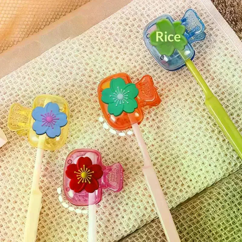 Travel Toothbrush Head Covers Toothbrush Protector Cap Brush Pod Case Protective Portable Plastic Clip For Household Travel