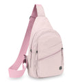 Durable Large Capacity Crossbody Bag Spacious Waterproof Shoulder Bag Adjustable Straps Solid Color Tote Bag Travel Use