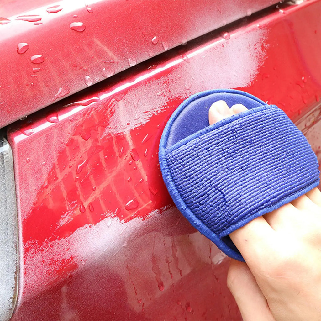 Vehicle Clay Bar Pad Car Detailing Glove Quickly Removes Debris Washable Clay Disc Polishing Clay Mitt for Glass Cleaning