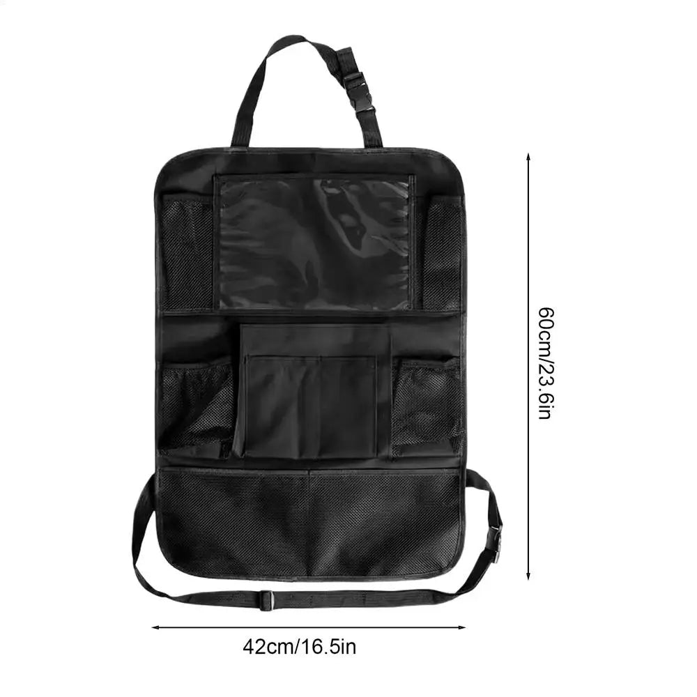 Back Seat Car Organizer with Multiple Storage Pockets Car Back Seat Organizer for Automotive Truck Travel Camping Toys Snack