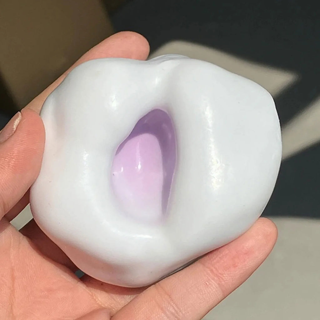 Squishy Super Soft Feel Table Toys Ultra-Thin Ice Skin Stress Relieving Toy Stress Reliever Sticky Handmade Ball Mini Gifts