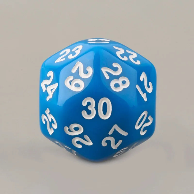1Pcs 30 Sided Multi Sided Digital Dice Counter Indicator Multi Sided Dice