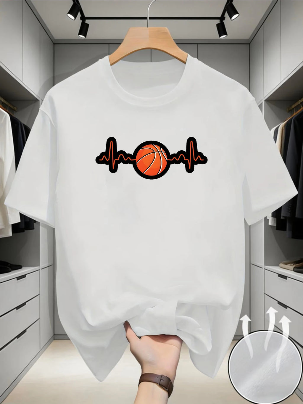 Spring/Summer Thin Top print Quick Dry Short Sleeve Breathable Fitness Sports T-shirt round neck short sleeved T-shirt top ﻿