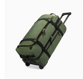 Men Foldable Trolley Bag Travel Backpack Large Capacity Backpack Trunk Organizer Portable Wheeled Bag Carry-On Bag for Men Women