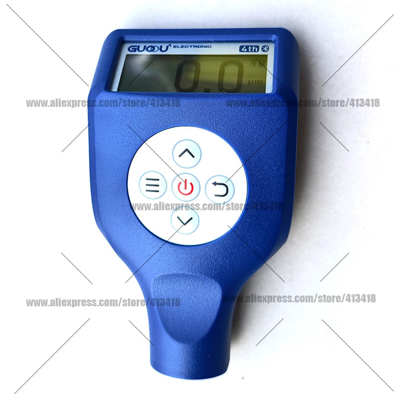 GUOOU LCD Screen Auto Car Paint Film Thickness Gauge Paint Coating Thickness Tester 0-3000μm 0.1μm Fe NFe Probe Gauge