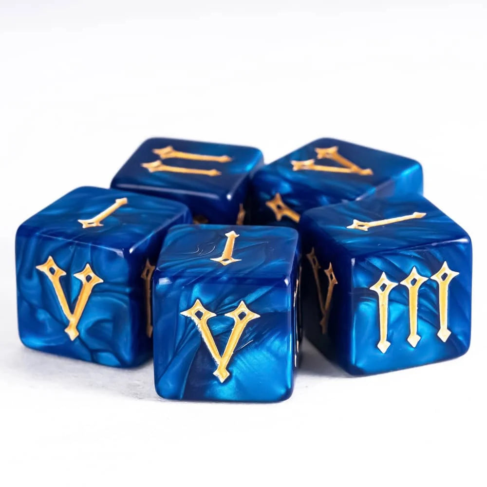 7Pcs Shield D6 Game Dices 6 Sides D6 Cubes New Design 16mm Standard Polyhedral Dice Set for Tabletop Role Playing Board Games