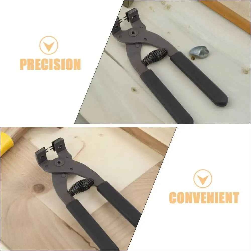 Pricking Iron 4mm Hole Punch Pliers Carbon Steel Universal Rhombus Leather Hand Pliers Multifunctional Spacing 2/4 Teeth