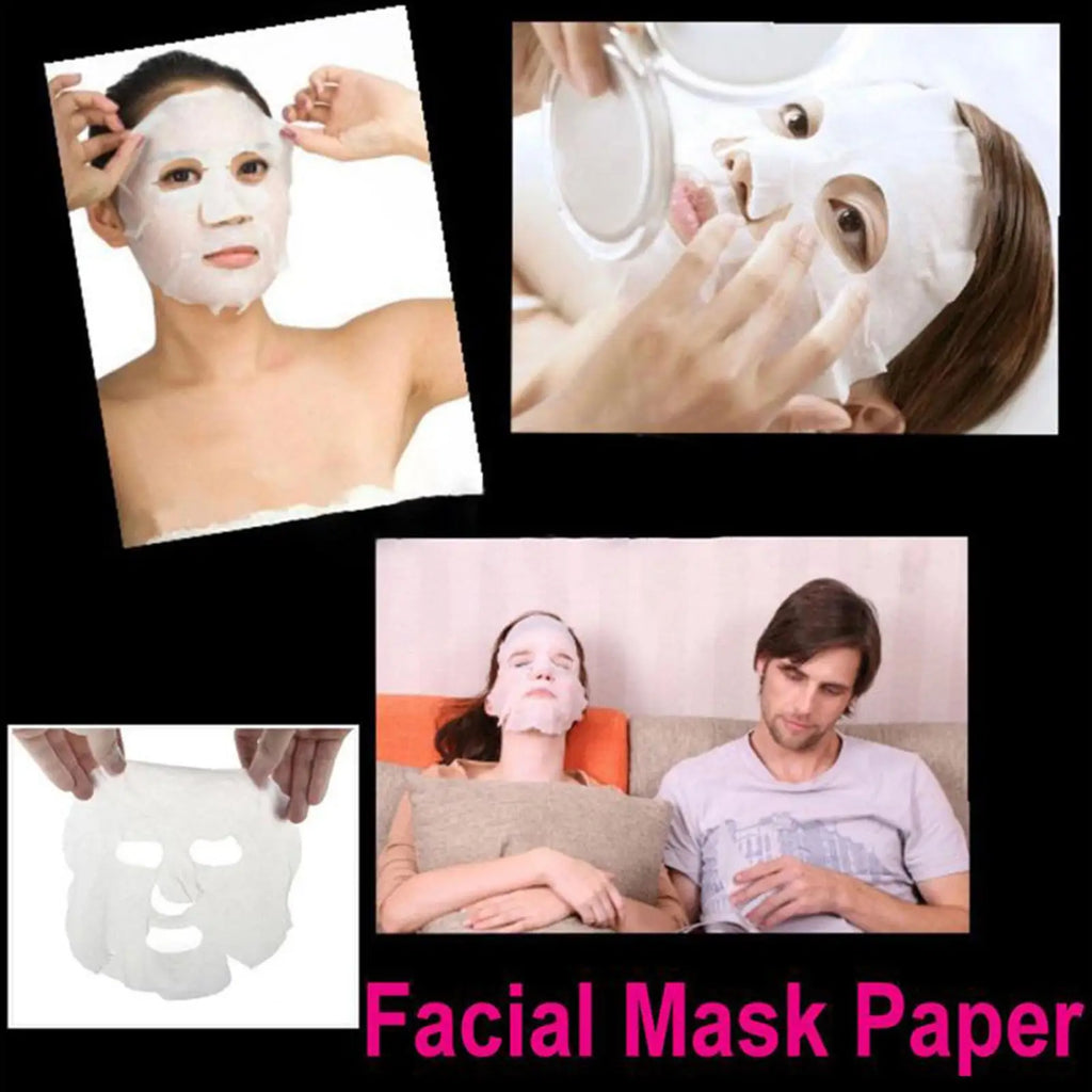 100/50pcs Disposable Compressed Facial Mask Portable Travel Non-woven Face Mask Skin Care Cotton Wrapped Masks Paper