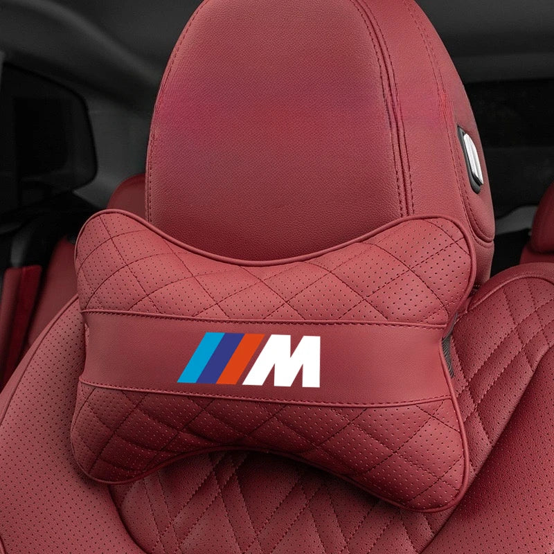 Memory Foam Car Neck Headrest Pillow Auto Car Seat Pillow For BMW M Performance E46 E90 E60 F10 F30 E39 E36 F20 E87 G30 E92 E91
