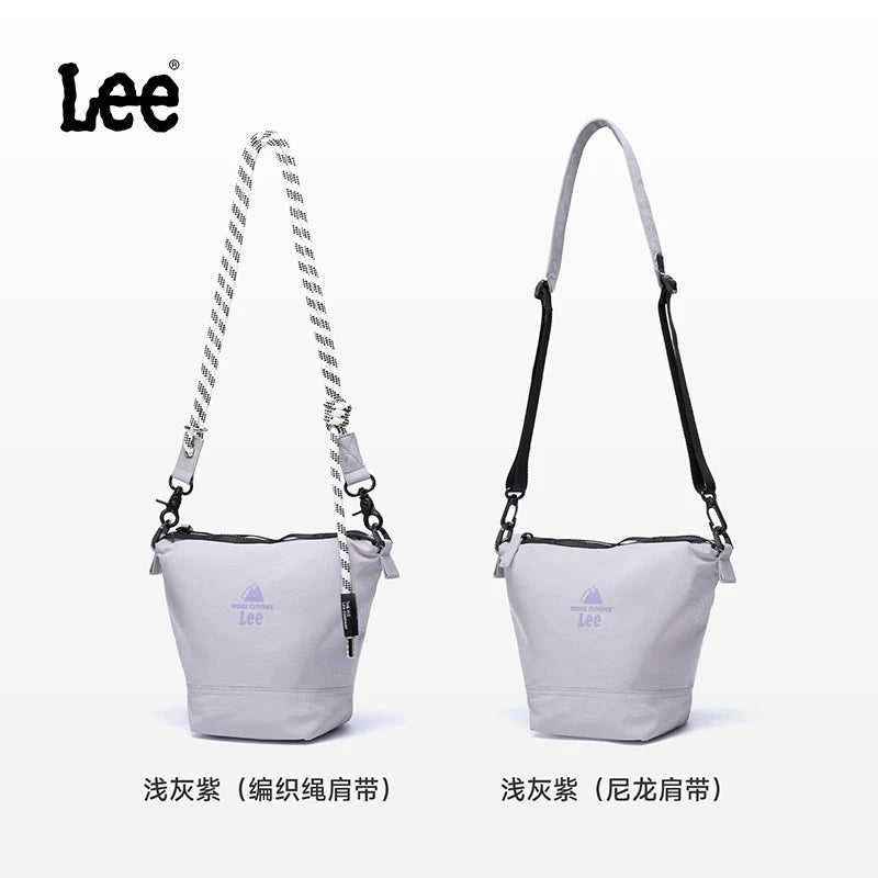 LEE Outdoor Lightweight 2 Shoulder Straps Phone Shoulder Bag Women Man Stylish Travel Crossbody Bags Simple Small Messenger Bag