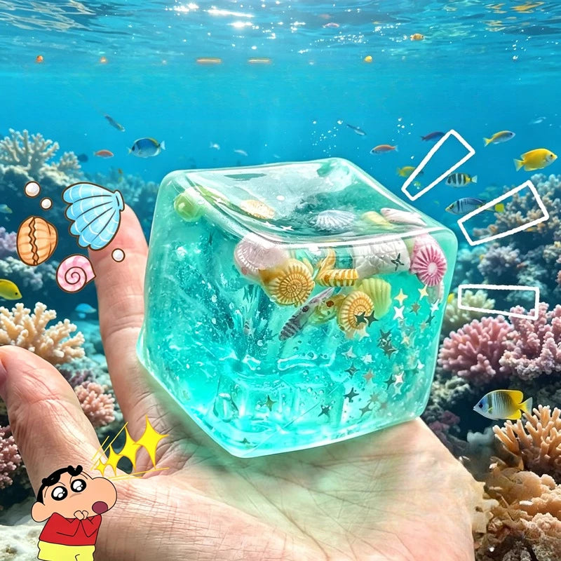 Soft Ocean Squishy Toy Pressure Ball Sensory Toy For Relieving Stress And Anxiety In Autism Maltose Ball Fidget Toy Squeeze Toy