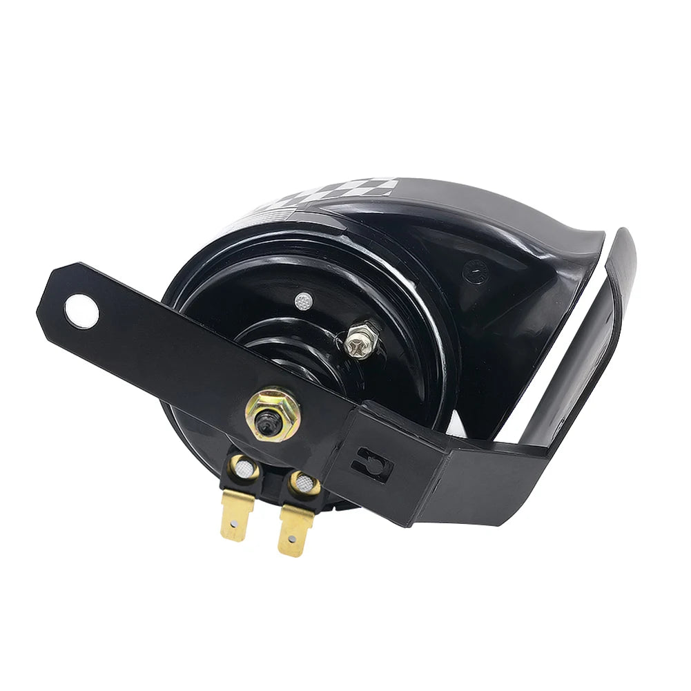 12V Motorcycle Horn Waterproof Universal Motorcycel Horn Loud Electric Snail Horn for Motorcycle Car for Motorbike Truck Vehicle