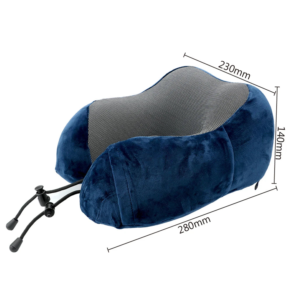 U Shaped Neck Cervical Airplane Pillow Soft Travel Pillow Travel Healthcare Neck Cushion Memory Foam