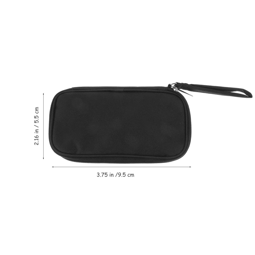 1Pcs Toothbrush Protective Case U Shaped Electric Toothbrush Bag Travel Carry Box Compatible for Ashmore As-Tb05 Zipper Design